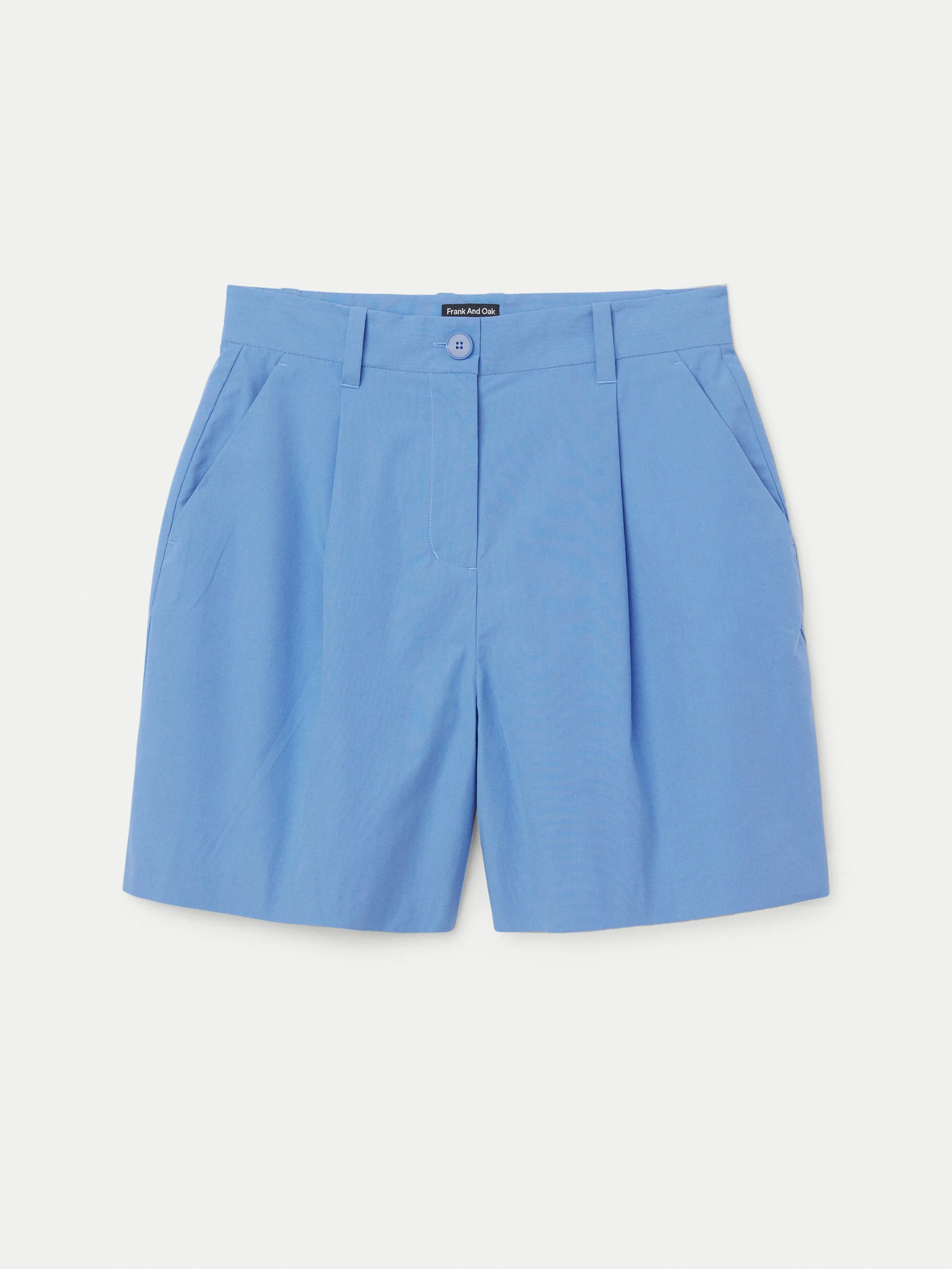 The Amelia Poplin Balloon Short in Horizon