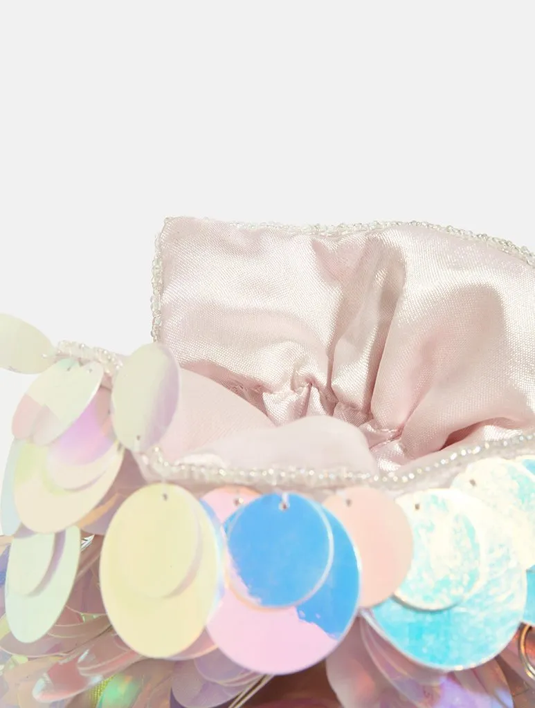Tilly Holo Sequin Cross Body Bag