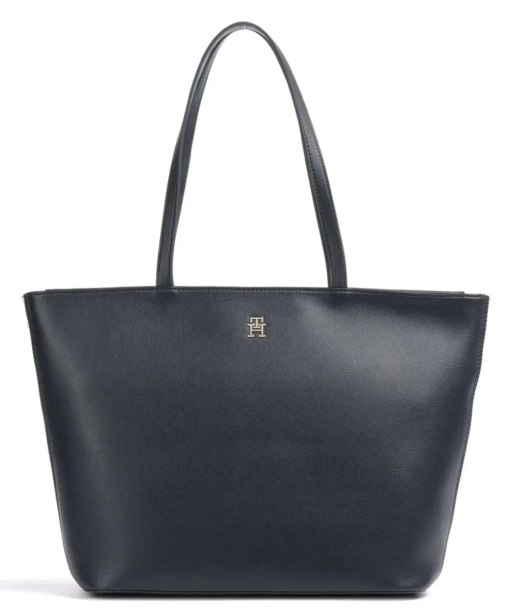 Tommy Hilfiger Essential SC Corp Tote Bag in Space Blue