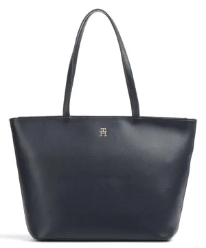 Tommy Hilfiger Essential SC Corp Tote Bag in Space Blue