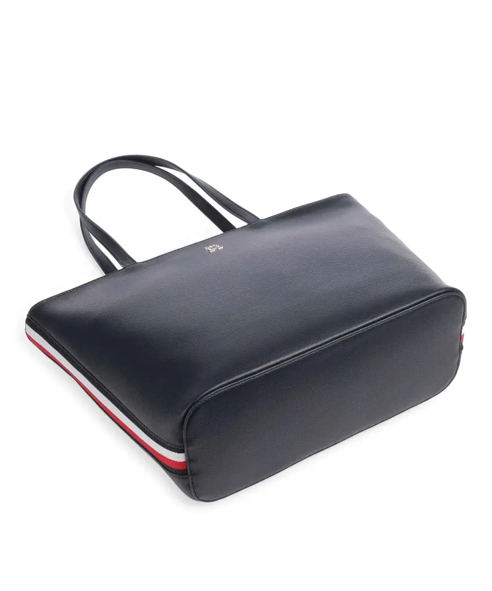 Tommy Hilfiger Essential SC Corp Tote Bag in Space Blue
