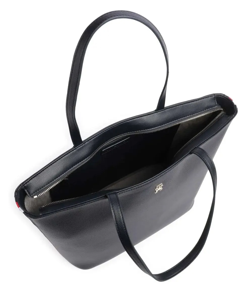 Tommy Hilfiger Essential SC Corp Tote Bag in Space Blue