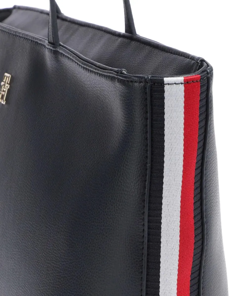 Tommy Hilfiger Essential SC Corp Tote Bag in Space Blue