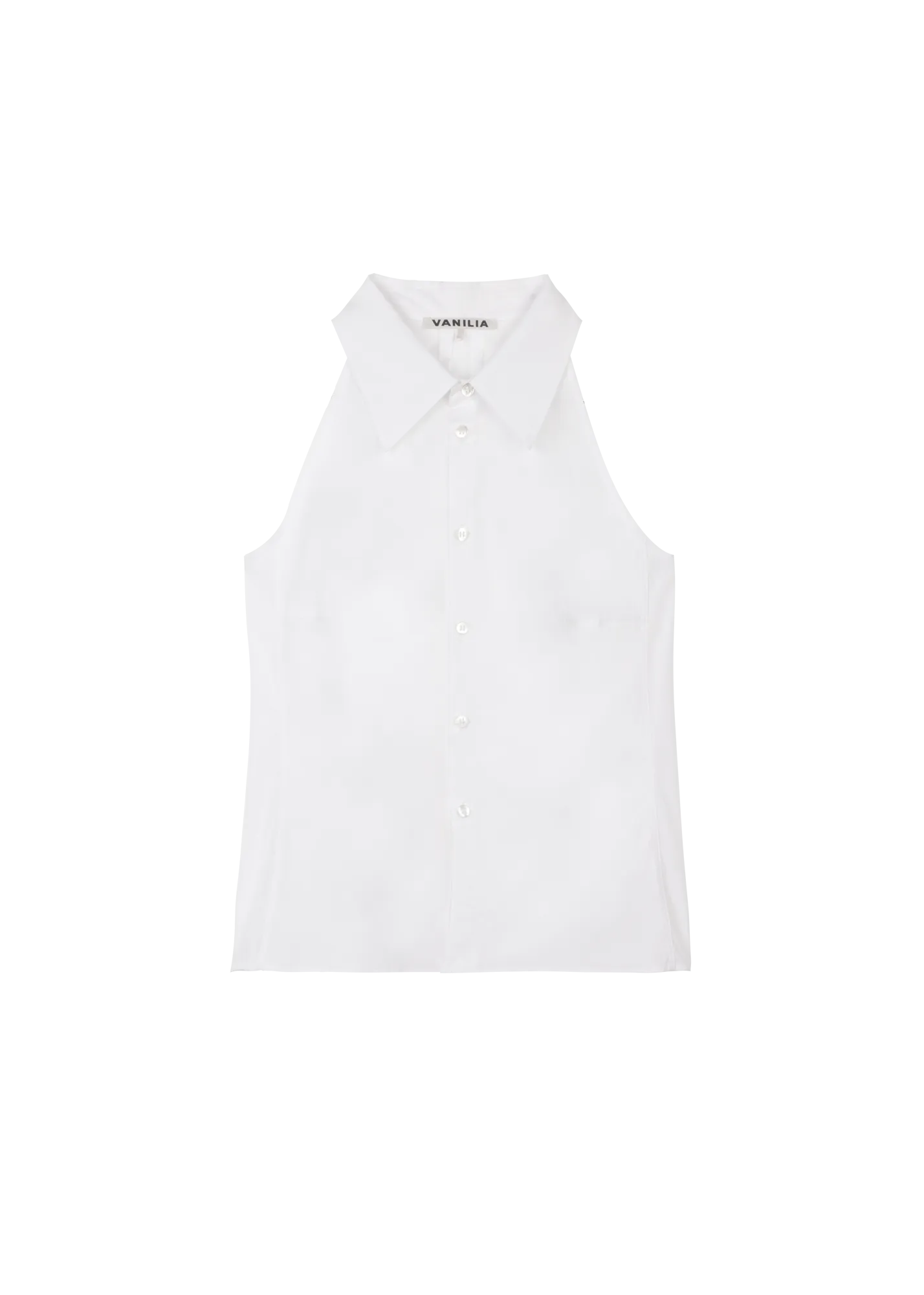 Top Cotton poplin sleeveless