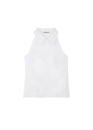 Top Cotton poplin sleeveless