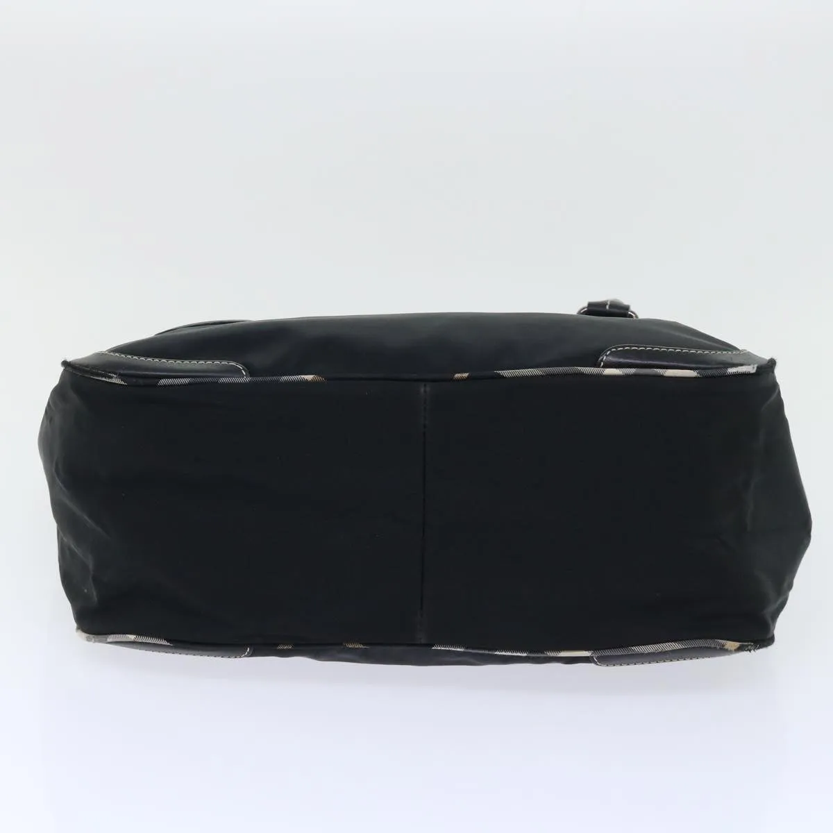 Trendy Inspired Burberry Blue Label Shoulder Bag Nylon Black Auth Bs7873