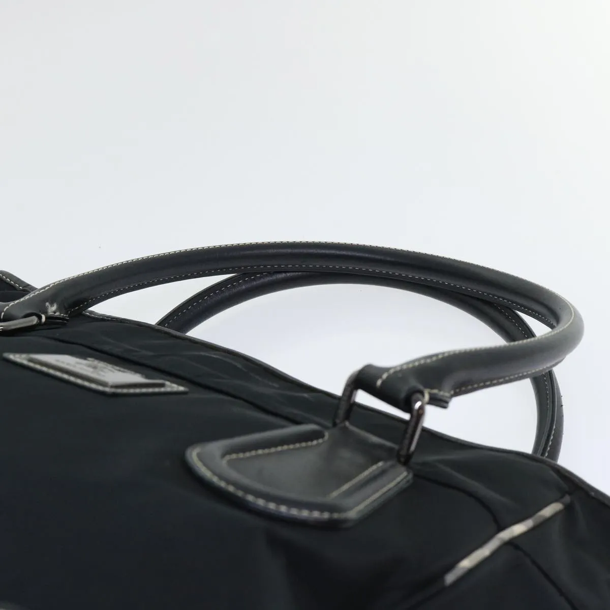 Trendy Inspired Burberry Blue Label Shoulder Bag Nylon Black Auth Bs7873