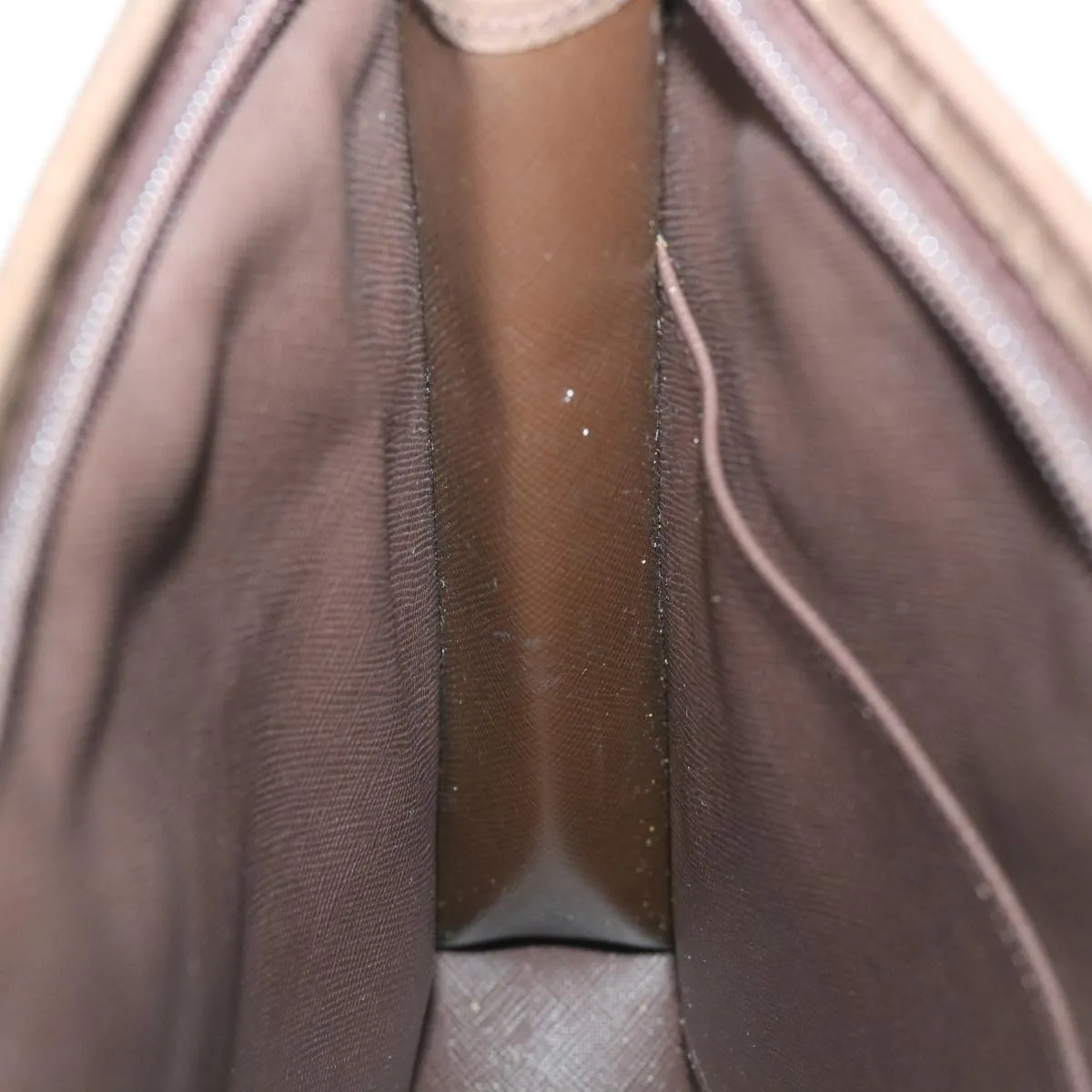 Trendy Inspired Burberryss Nova Check Clutch Bag Nylon Canvas Brown Auth Bs9092