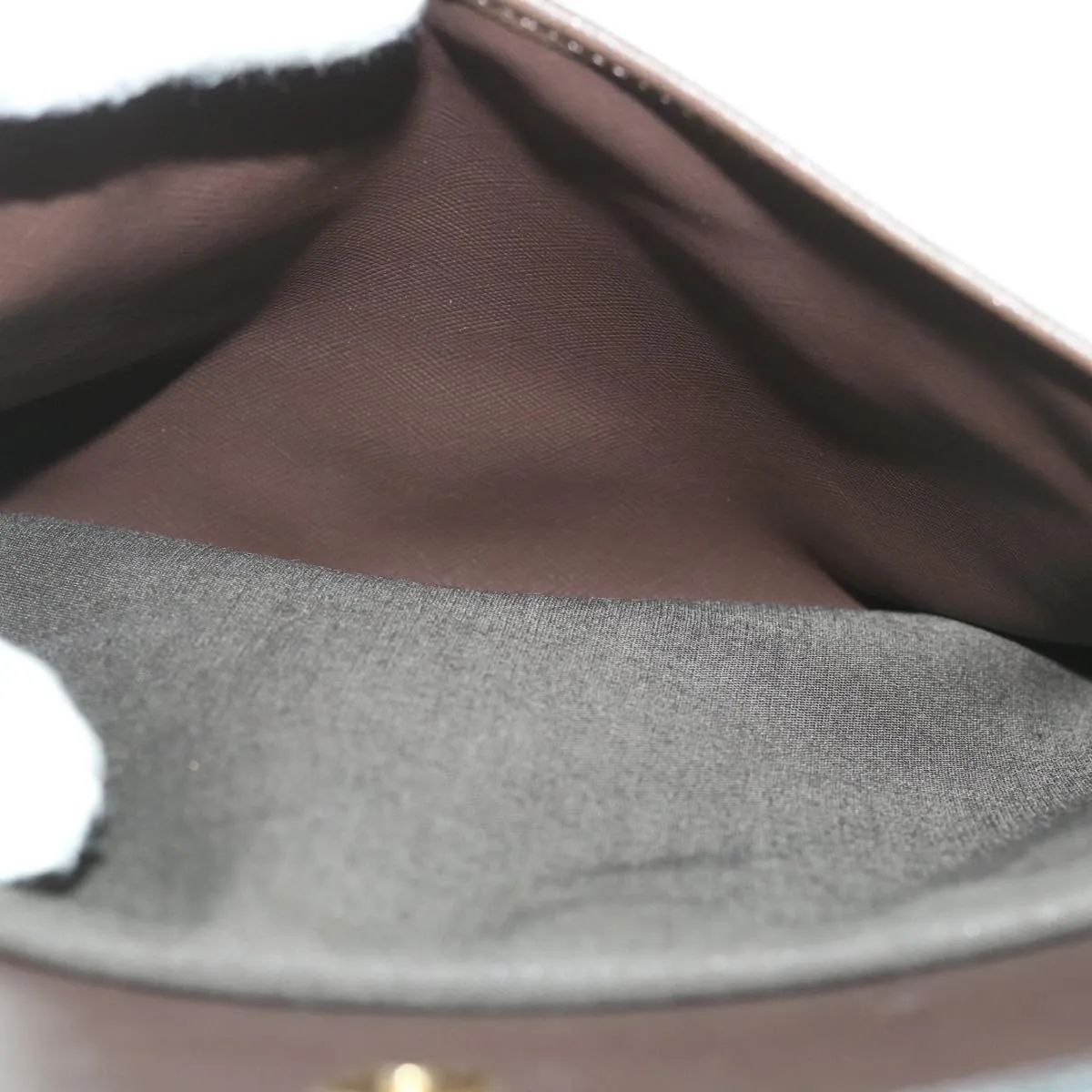 Trendy Inspired Burberryss Nova Check Clutch Bag Nylon Canvas Brown Auth Bs9092