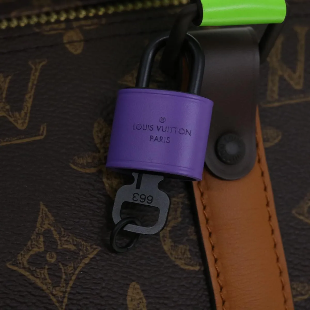 Trendy Inspired Louis Vuitton Capsule Collection Keepall Bandouliere 55 Bag M59661 Auth 53413a