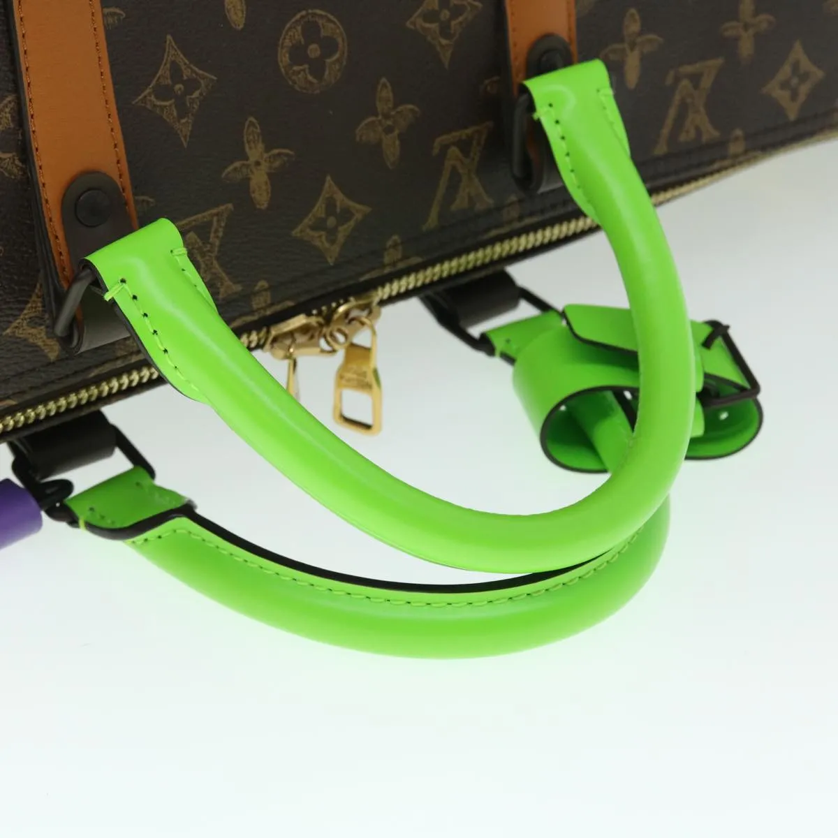 Trendy Inspired Louis Vuitton Capsule Collection Keepall Bandouliere 55 Bag M59661 Auth 53413a