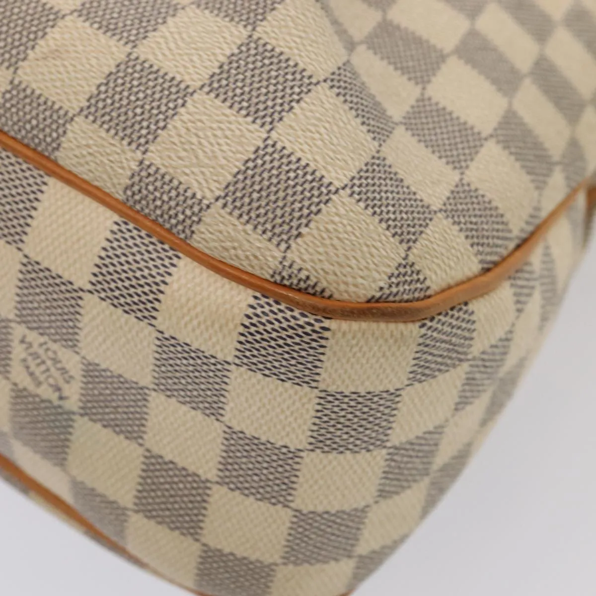 Trendy Inspired Louis Vuitton Damier Azur Siracusa Pm Shoulder Bag N41113 Lv Auth Ar12518