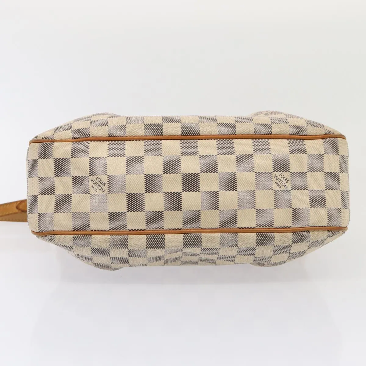 Trendy Inspired Louis Vuitton Damier Azur Siracusa Pm Shoulder Bag N41113 Lv Auth Ar12518