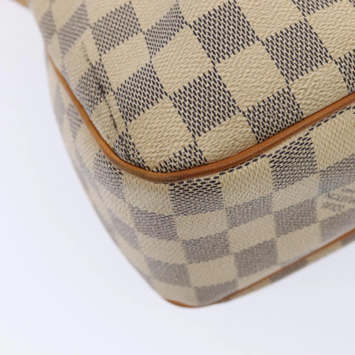 Trendy Inspired Louis Vuitton Damier Azur Siracusa Pm Shoulder Bag N41113 Lv Auth Ar12518