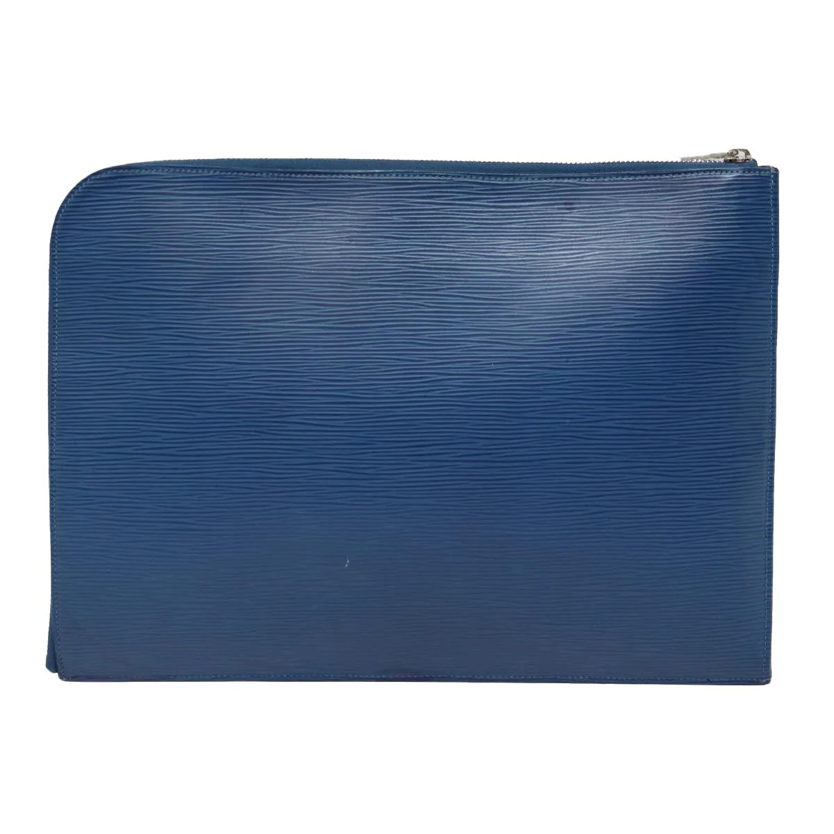 Trendy Inspired Louis Vuitton Epi Pochette Jules Gm Clutch Bag Blue M64154 Lv Auth 87939