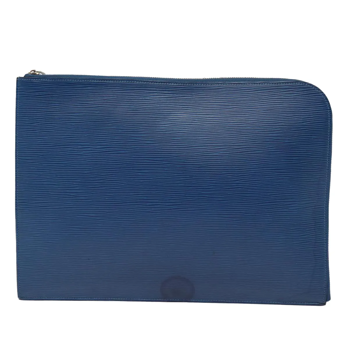 Trendy Inspired Louis Vuitton Epi Pochette Jules Gm Clutch Bag Blue M64154 Lv Auth 87939