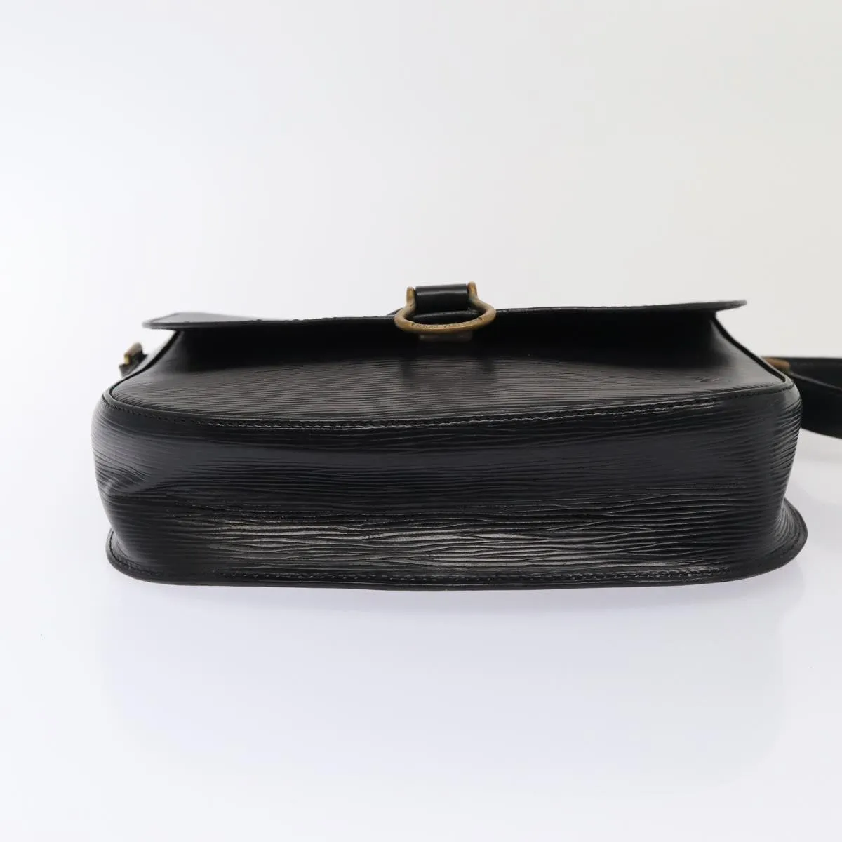 Trendy Inspired Louis Vuitton Epi Saint Cloud Gm Shoulder Bag Black Noir M52192 Lv Auth Yk14369