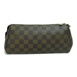 Trendy Inspired Louis Vuitton Eva Brown Ebene Damier Pvc Coated Canvas N55213
