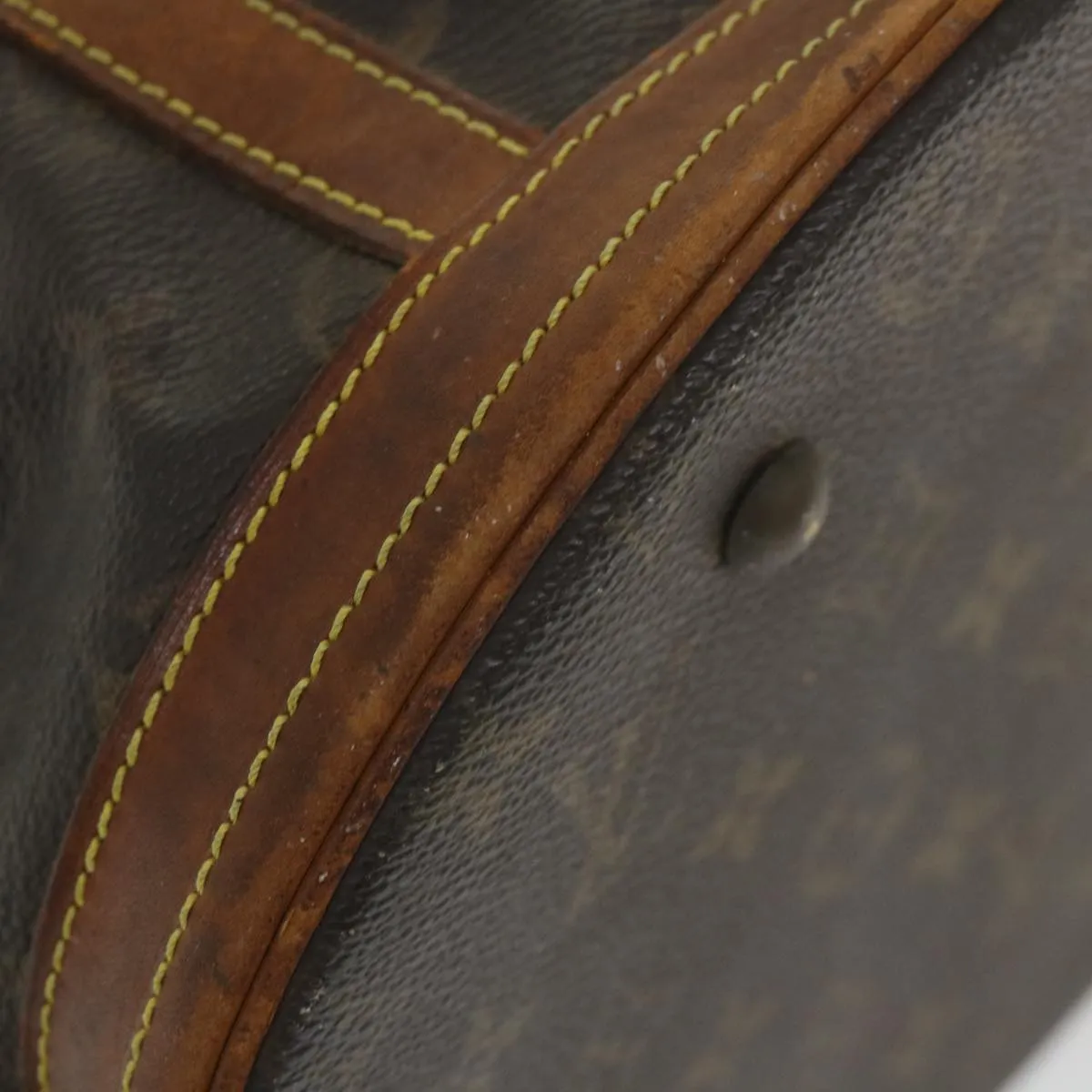 Trendy Inspired Louis Vuitton Monogram Bucket Gm Shoulder Bag M42236 Lv Auth 58302