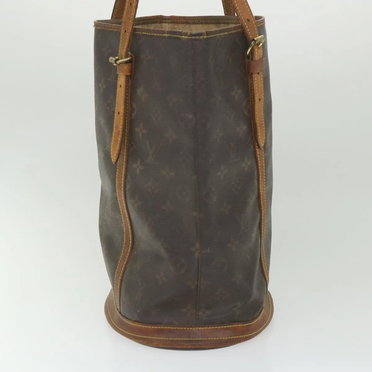 Trendy Inspired Louis Vuitton Monogram Bucket Gm Shoulder Bag M42236 Lv Auth 58302