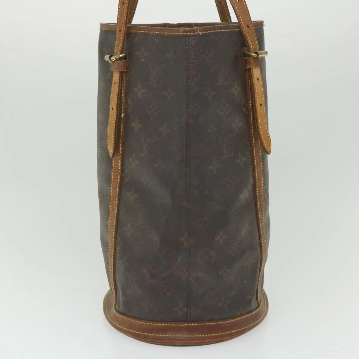 Trendy Inspired Louis Vuitton Monogram Bucket Gm Shoulder Bag M42236 Lv Auth 58302