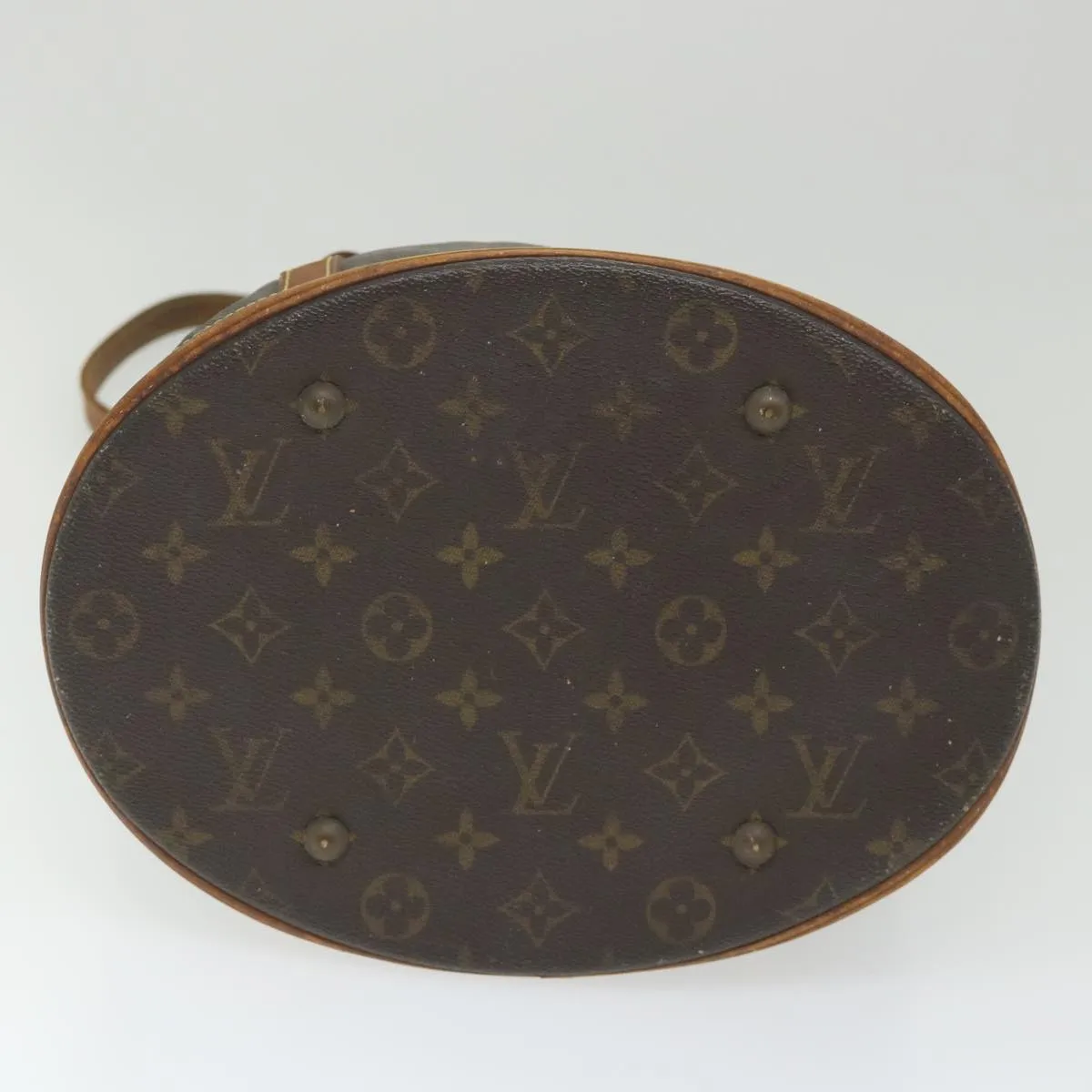 Trendy Inspired Louis Vuitton Monogram Bucket Gm Shoulder Bag M42236 Lv Auth 58302