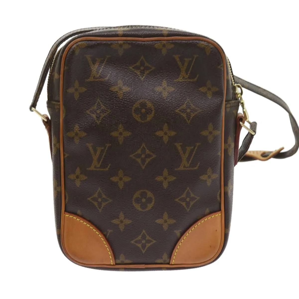 Trendy Inspired Louis Vuitton Monogram Danube Shoulder Bag M45266 Lv Auth Am5186