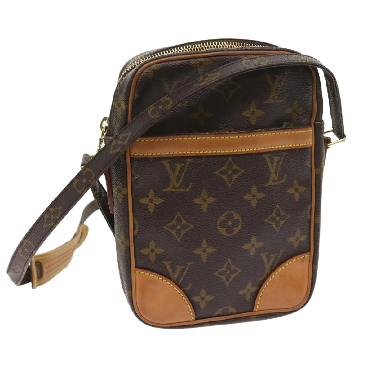 Trendy Inspired Louis Vuitton Monogram Danube Shoulder Bag M45266 Lv Auth Am5186