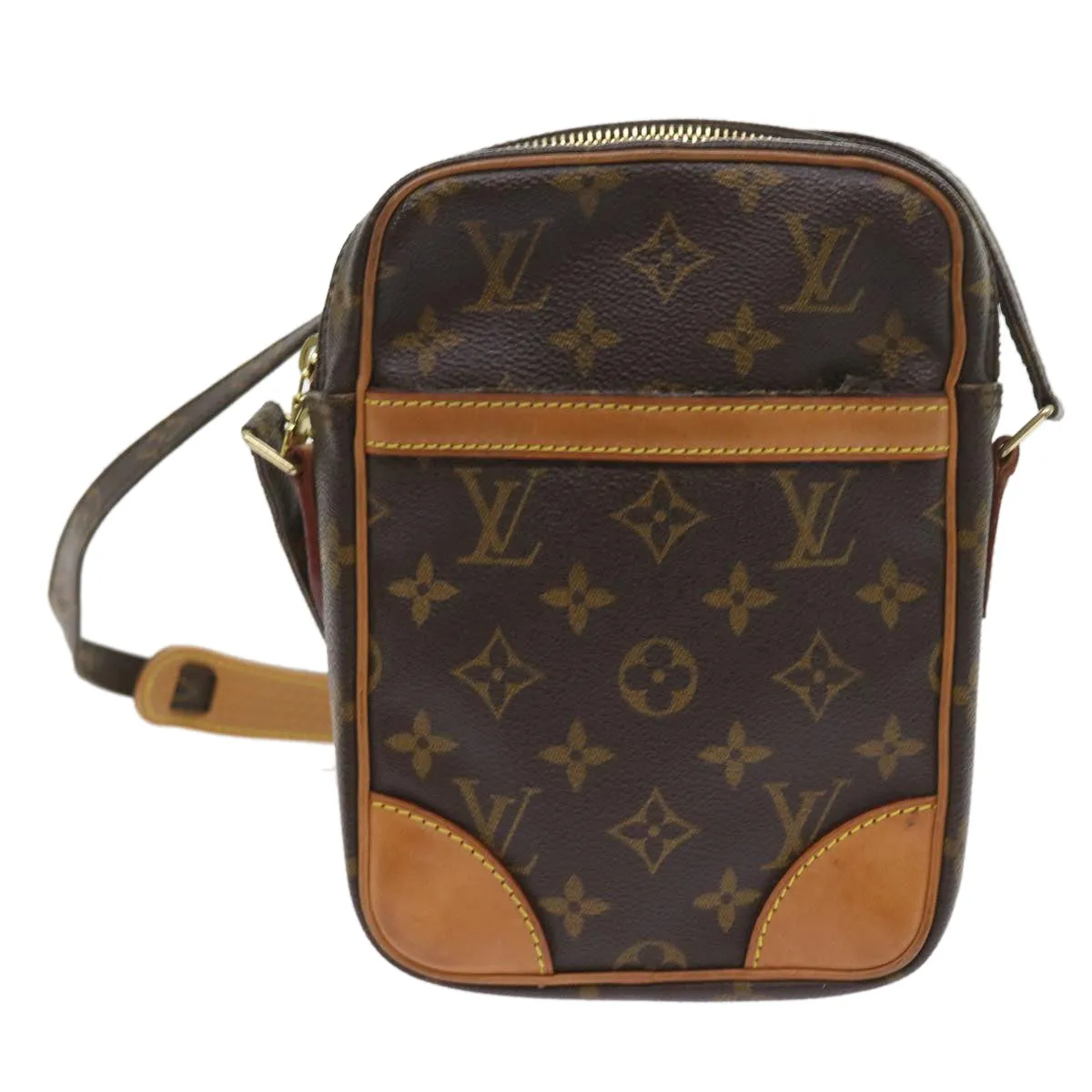 Trendy Inspired Louis Vuitton Monogram Danube Shoulder Bag M45266 Lv Auth Am5186