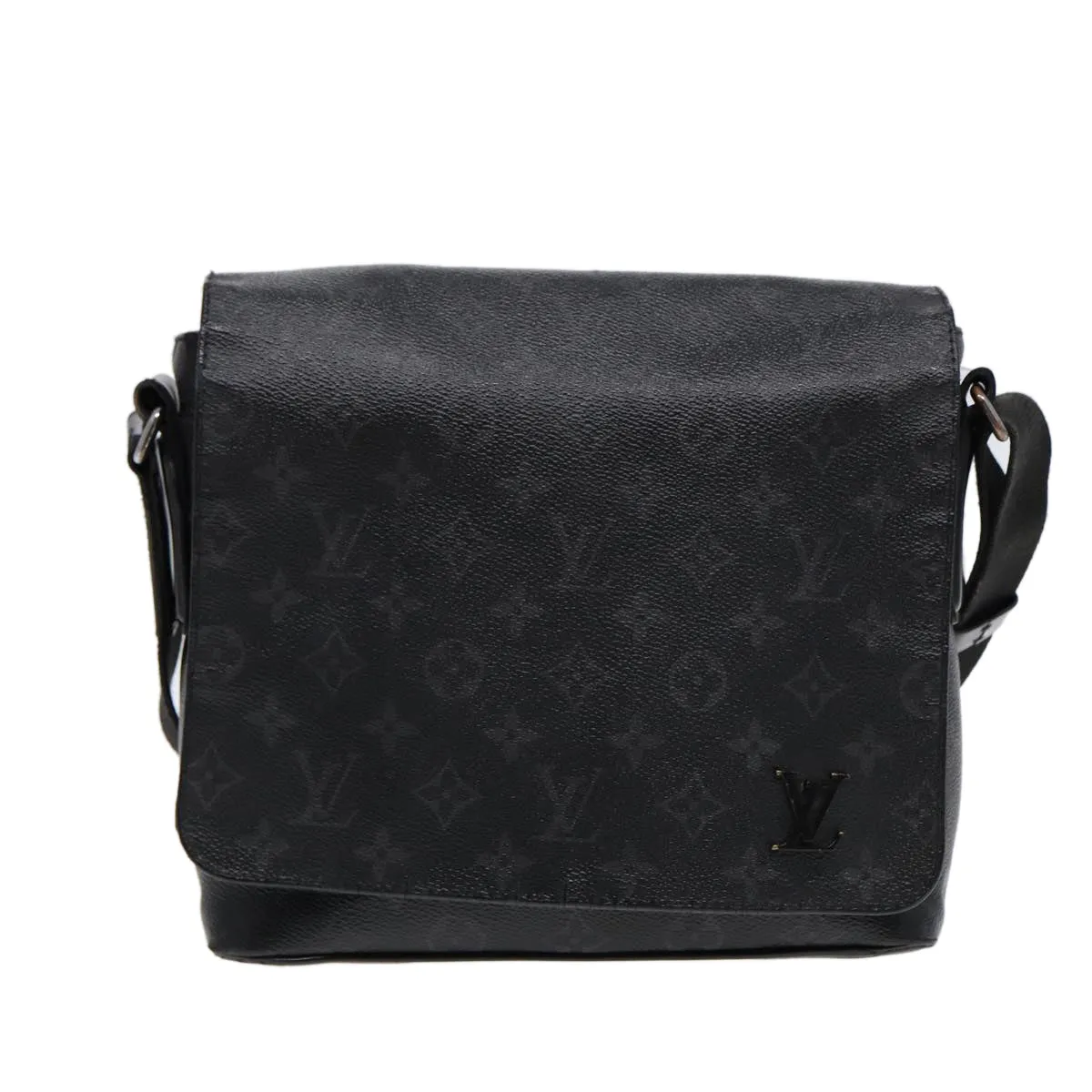 Trendy Inspired Louis Vuitton Monogram Eclipse District Pm Shoulder Bag M45272 Lv Auth Bs17527