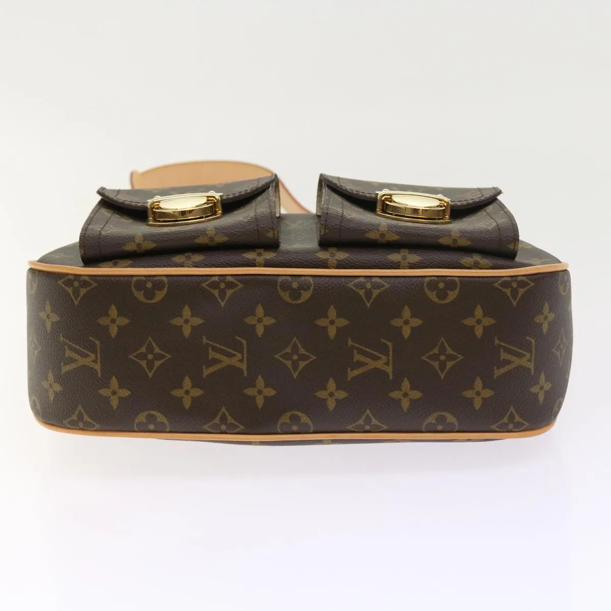 Trendy Inspired Louis Vuitton Monogram Hudson Gm Shoulder Bag M40045 Lv Auth Am5045a