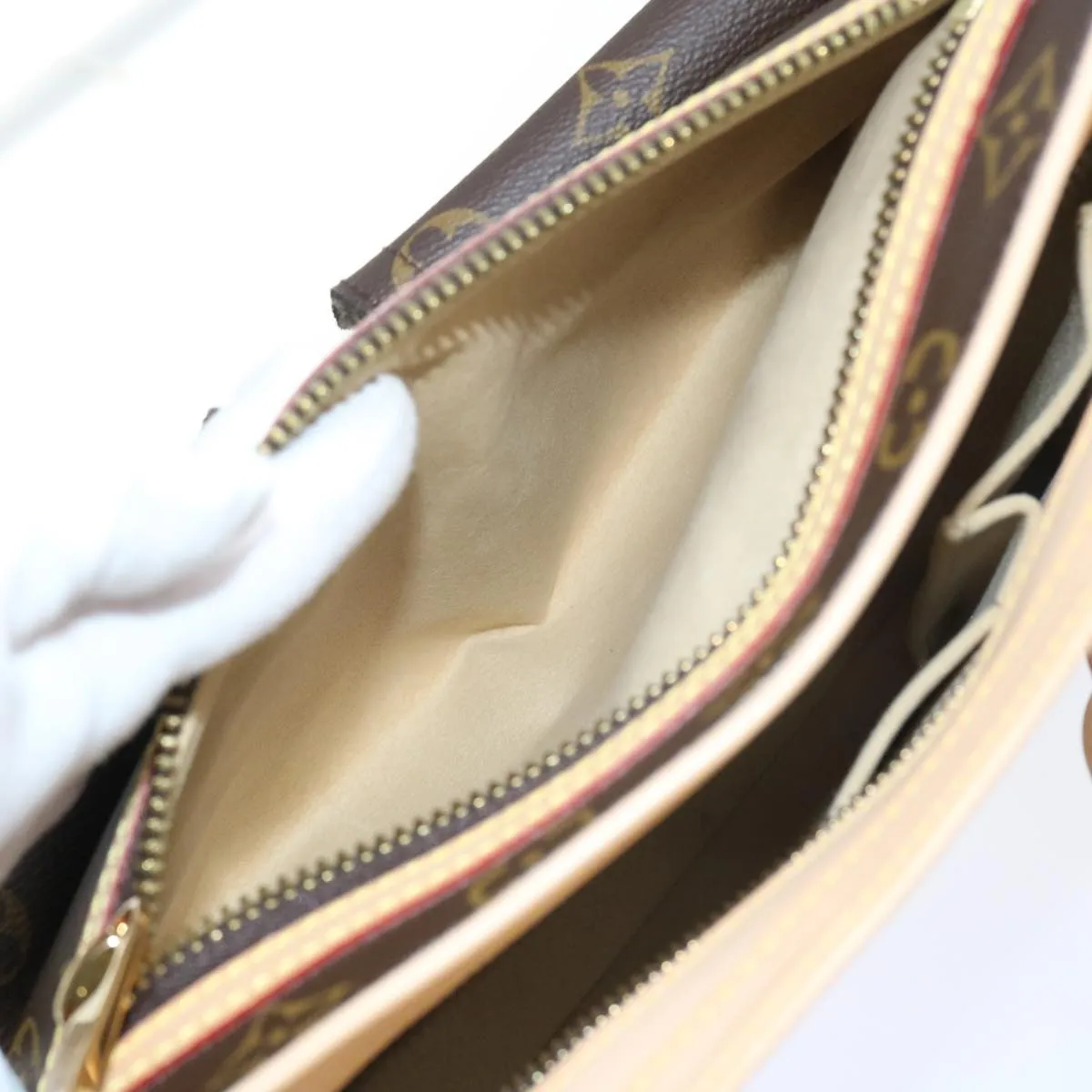 Trendy Inspired Louis Vuitton Monogram Hudson Gm Shoulder Bag M40045 Lv Auth Am5045a