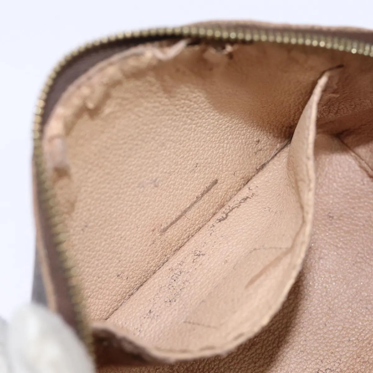 Trendy Inspired Louis Vuitton Monogram Pochette Cosmetic Pm Cosmetic Pouch M47515 Lv Auth 85663