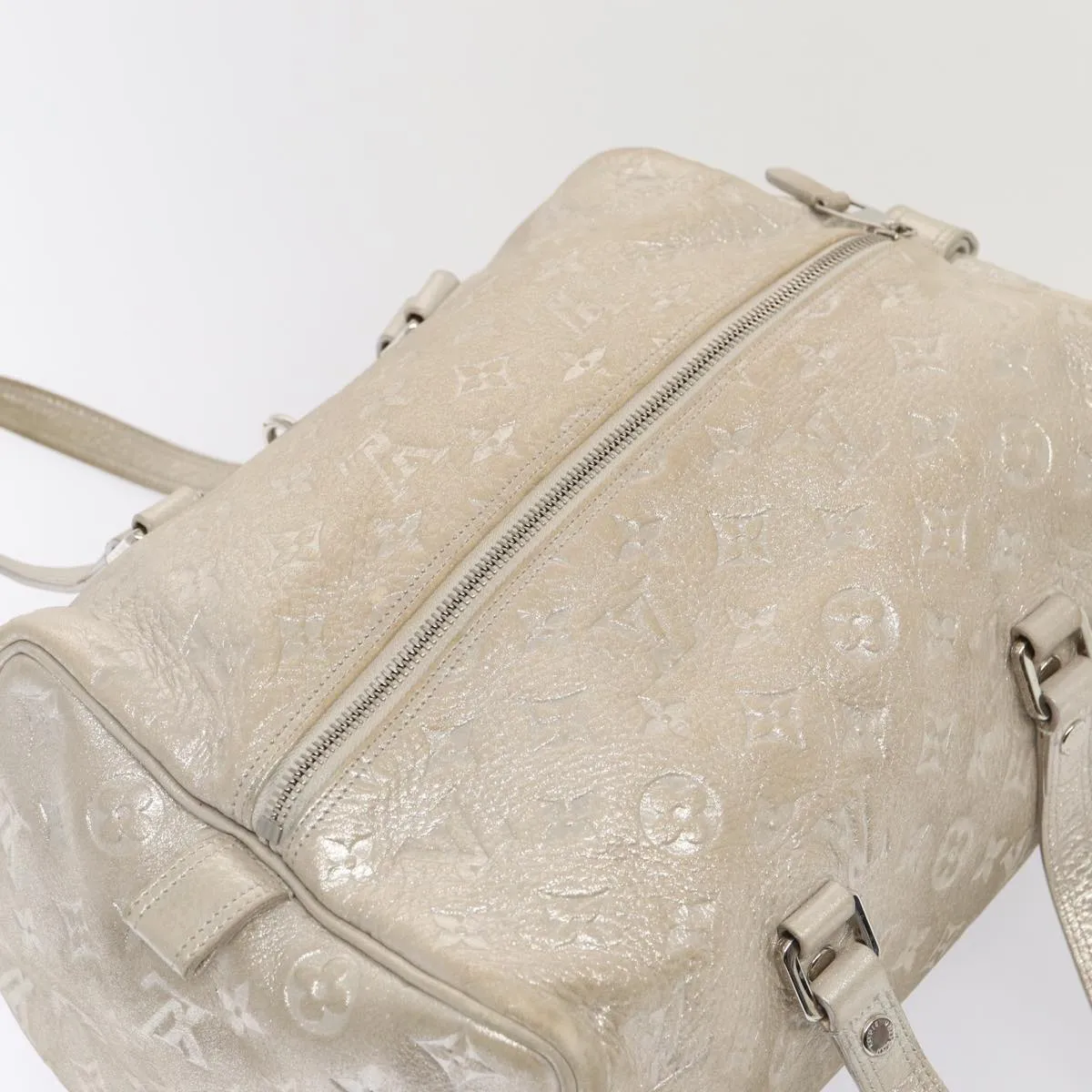 Trendy Inspired Louis Vuitton Monogram Shimmer Comet Shoulder Bag Silver M95818 Lv Auth 87612