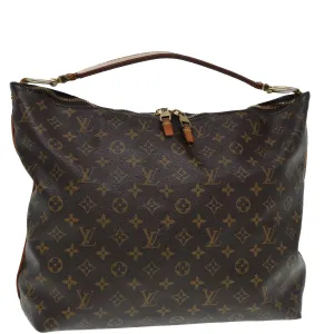 Trendy Inspired Louis Vuitton Monogram Sully Mm Shoulder Bag M40587 Lv Auth 88581