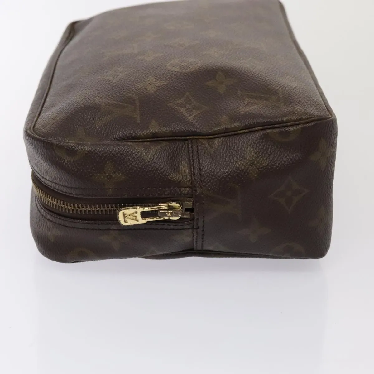 Trendy Inspired Louis Vuitton Monogram Trousse Toilette 28 Clutch Bag M47522 Lv Auth Ki4842