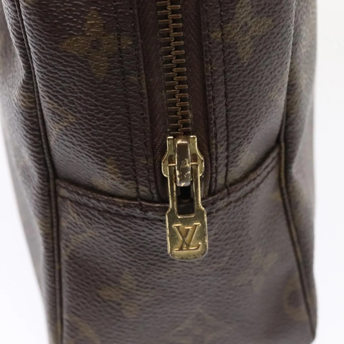 Trendy Inspired Louis Vuitton Monogram Trousse Toilette 28 Clutch Bag M47522 Lv Auth Ki4842