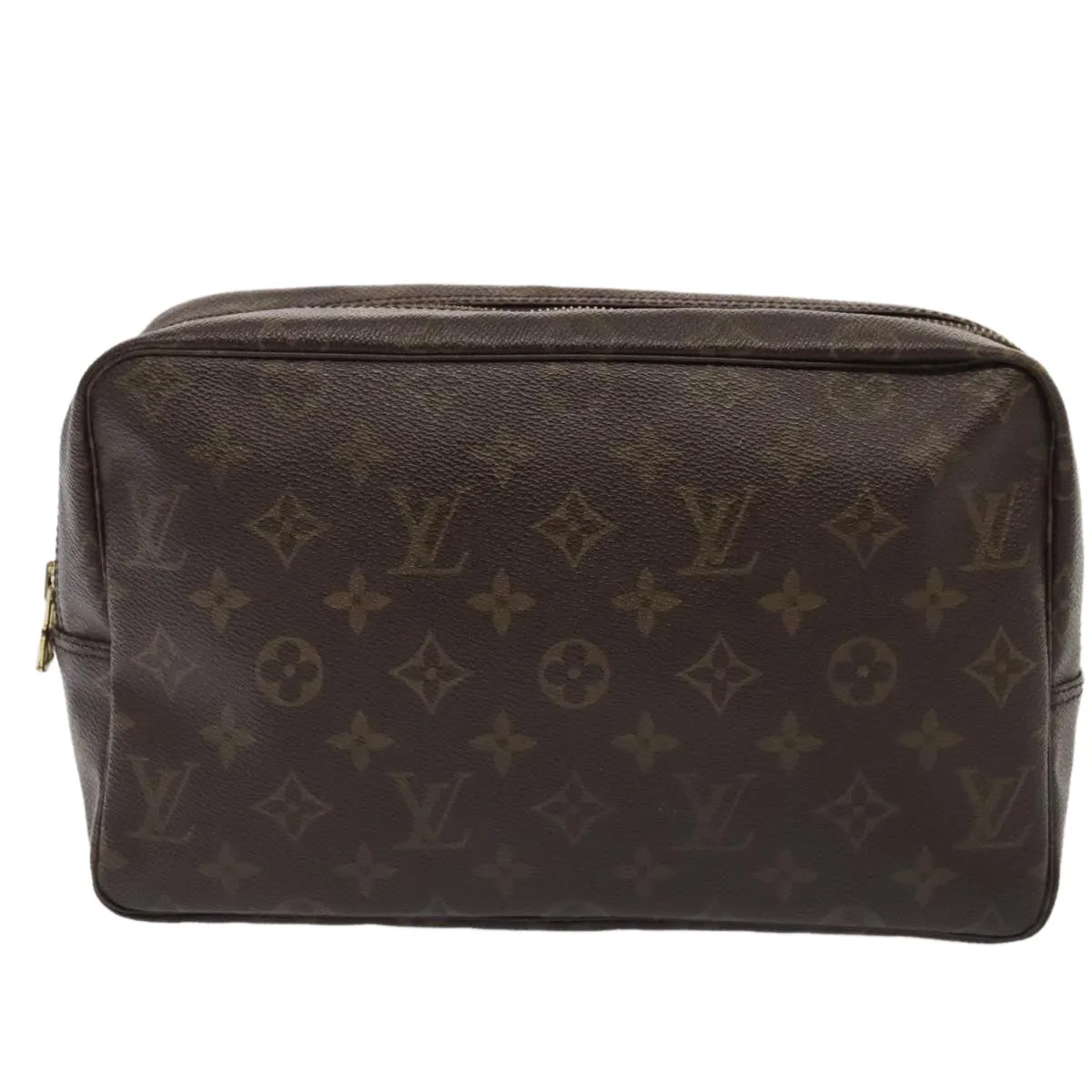 Trendy Inspired Louis Vuitton Monogram Trousse Toilette 28 Clutch Bag M47522 Lv Auth Ki4842