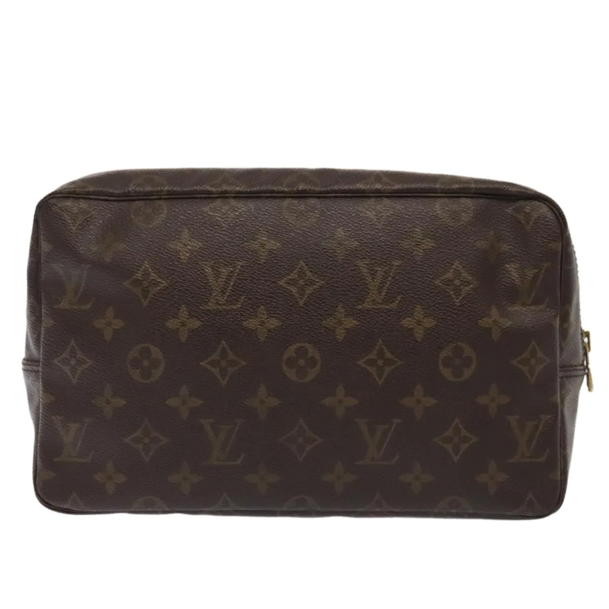 Trendy Inspired Louis Vuitton Monogram Trousse Toilette 28 Clutch Bag M47522 Lv Auth Ki4842