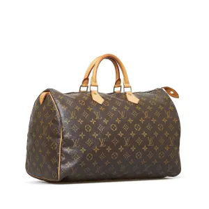 Trendy Inspired Louis Vuitton Speedy 40 Monogram Canvas
