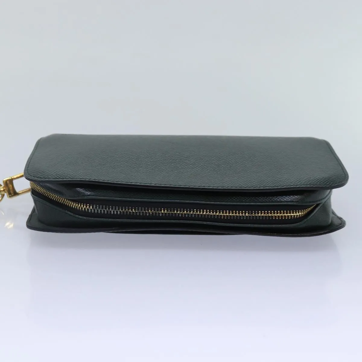 Trendy Inspired Louis Vuitton Taiga Baikal Clutch Bag Epicea M30184 Lv Auth Th5231