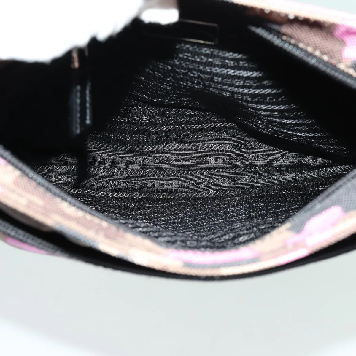 Trendy Inspired Prada Camouflage Shoulder Bag Nylon Pink Va0886 Auth Yk11624