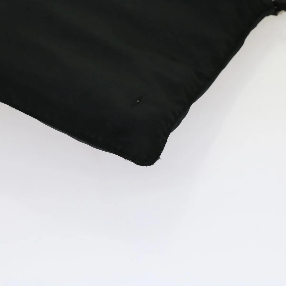 Trendy Inspired Prada Shoulder Bag Nylon Black Auth 69689