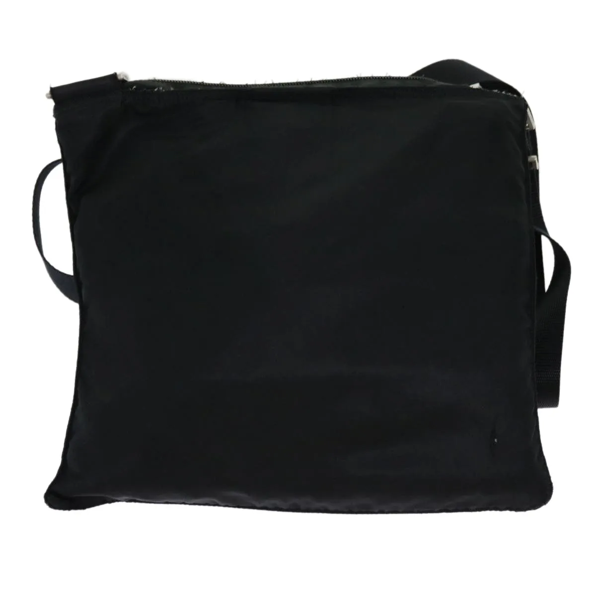 Trendy Inspired Prada Shoulder Bag Nylon Black Auth 69689