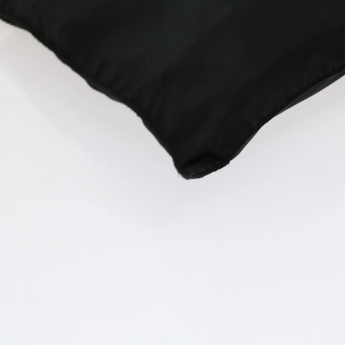 Trendy Inspired Prada Shoulder Bag Nylon Black Auth 69689