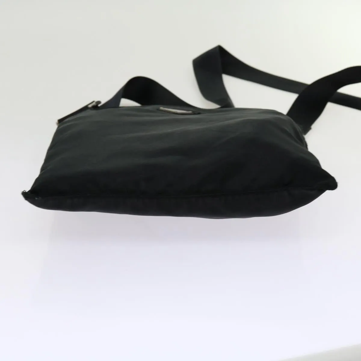Trendy Inspired Prada Shoulder Bag Nylon Black Auth 69689
