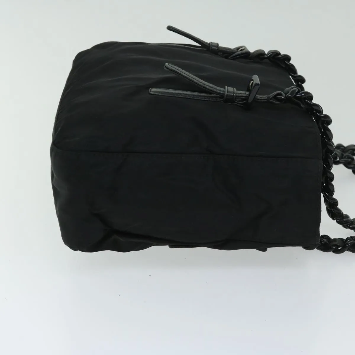 Trendy Inspired Prada Shoulder Bag Nylon Black Auth Bs11267