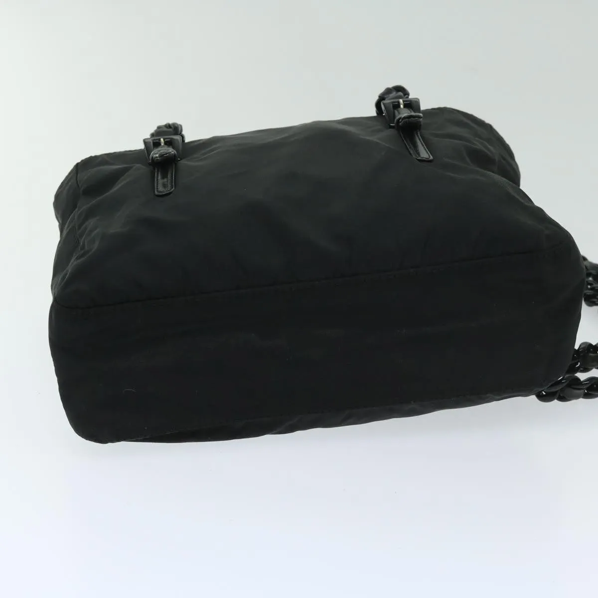 Trendy Inspired Prada Shoulder Bag Nylon Black Auth Bs11267