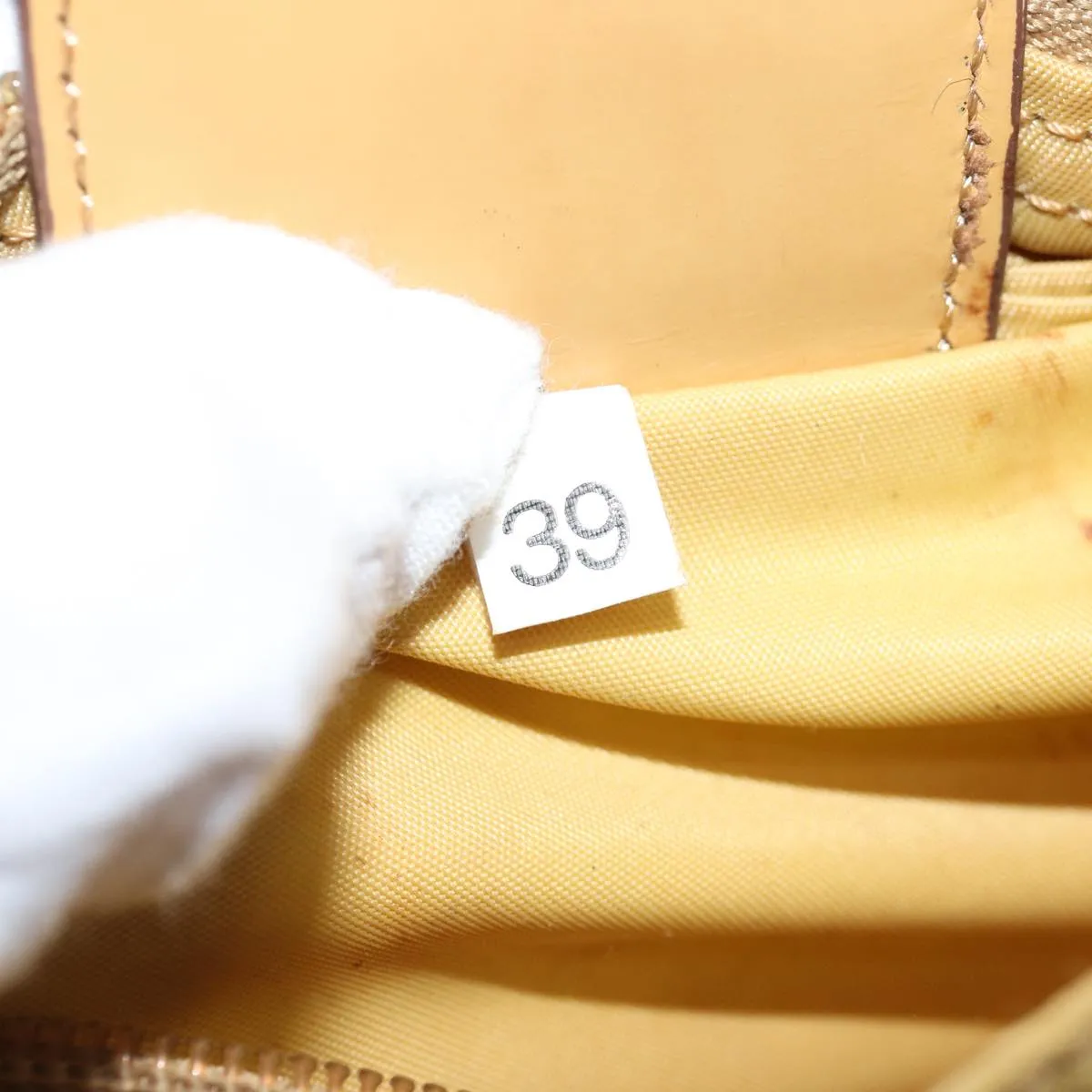 Trendy Inspired Prada Shoulder Bag Nylon Yellow Auth Ep4392