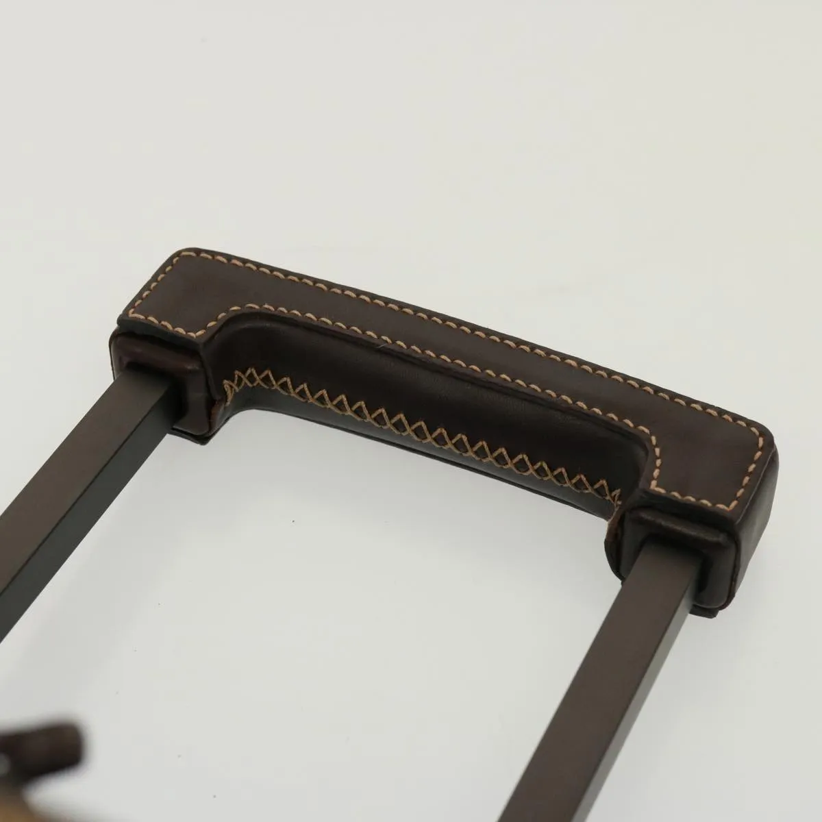 Trendy Inspired Prada Suitcase Canvas Brown Auth Mr228
